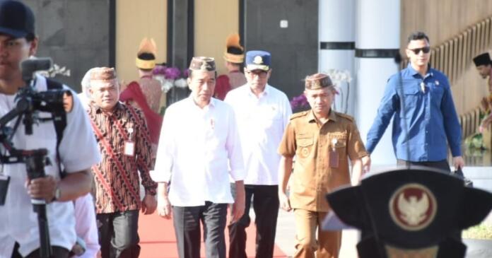 Bandara Panua Diresmikan Presiden Jokowi, Nasir Giasi : Saya dan Pak Saipul Terharu
