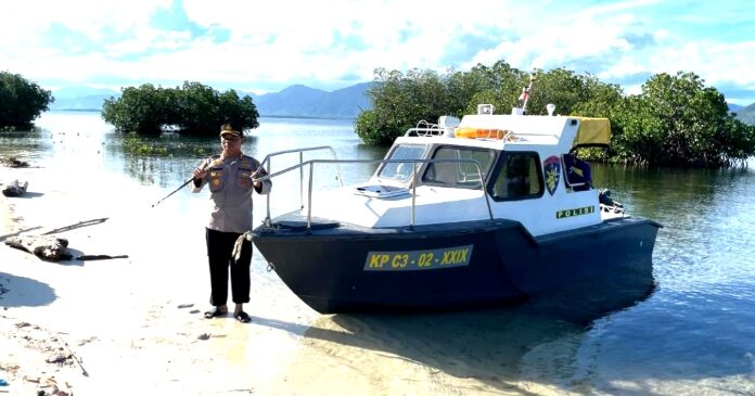 Kapolres Busroni Pimpin Patroli Perairan Wilayah Hukum Pohuwato
