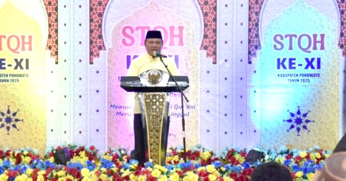 Ketua DPRD Beni Nento Resmi Buka STQH XI Tingkat Kabupaten Pohuwato tahun 2025