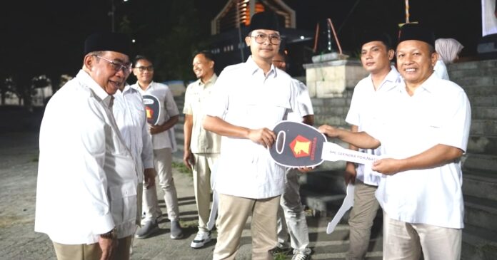 Terima Bantuan Kendaraan Operasional, Gerindra Pohuwato Apresiasi Adhan Dambea