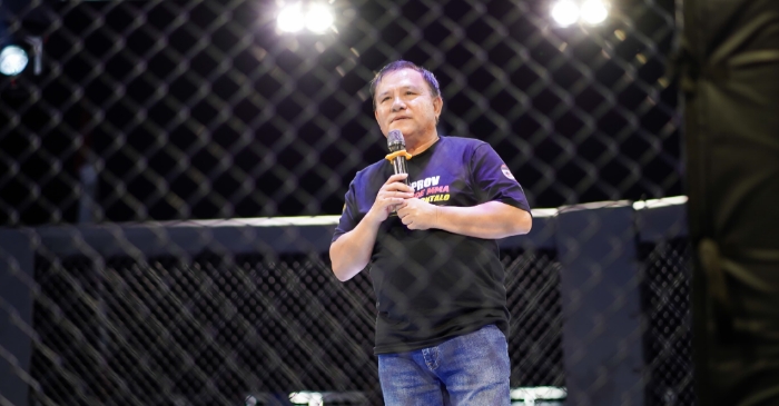 Ketua DPRD Beni Nento Sukses Gelar Olahraga Bergensi Panua Pride MMA Championship 2025 Ketua DPRD Beni Nento Sukses Gelar Olahraga Bergensi Panua Pride MMA Championship 2025