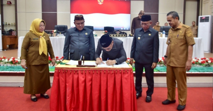 DPRD Pohuwato Gelar Rapat Paripurna Penandatanganan Berita Acara Ranperda Pertanggungjawaban ABPD 2024 DPRD Pohuwato Gelar Rapat Paripurna Penandatanganan Berita Acara Ranperda Pertanggungjawaban ABPD 2024