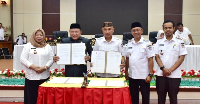 Ranperda RTRW tahun 2025-2044 Disetujui DPRD dan Pemkab Pohuwato Ranperda RTRW tahun 2025-2044 Disetujui DPRD dan Pemkab Pohuwato
