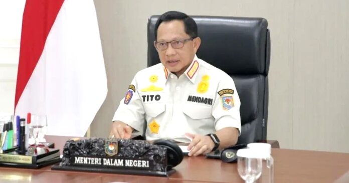 Mendagri Tito Karnavian saat memberikan pengarahan. (Foto: Istimewa)
