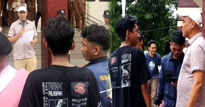 Terima Aspirasi PPMB dan Masyarakat, Waka DPRD Hamdi Alamri Warning Perusahaan