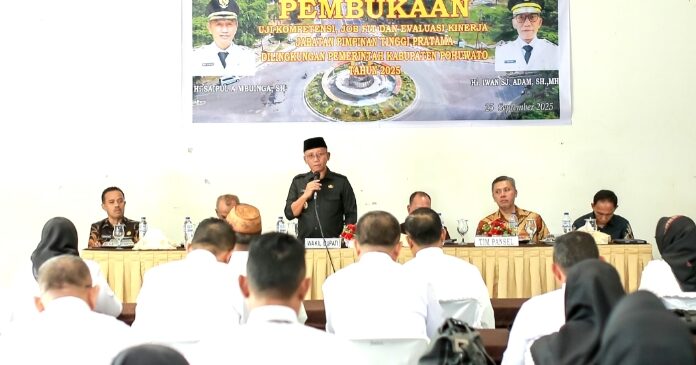 28 Pimpinan Tinggi Pratama Ikuti Job Fit, Wabup Iwan Harap Wujudkan Birokrasi Efektif dan Efisien