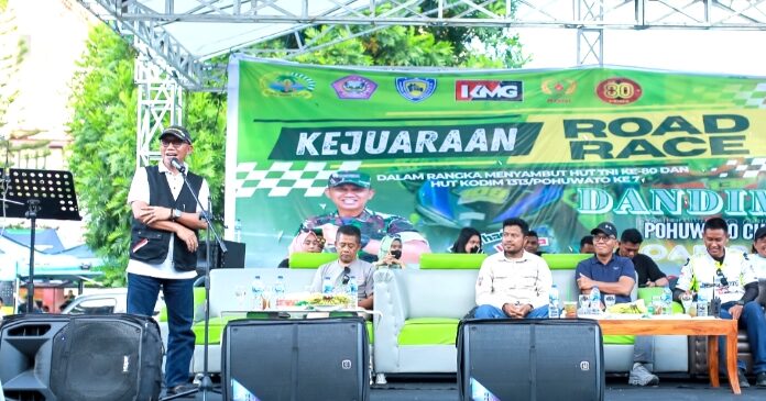 Tutup Road Race Pohuwato Championship Dandim Cup 2025, Wabup Iwan Sampaikan Apresiasi