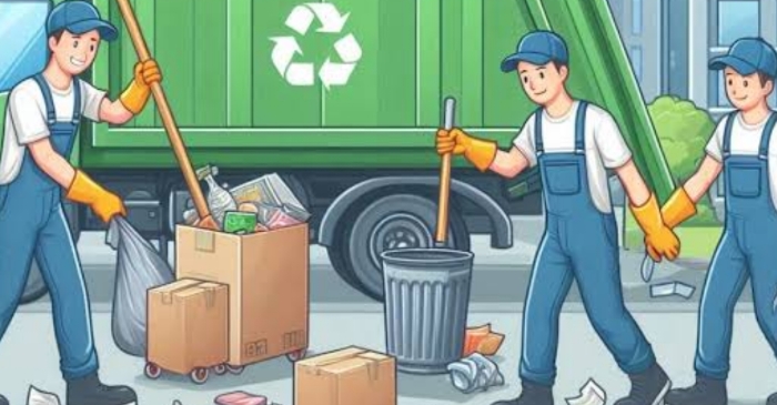 Uang BBM Armada Habis, Pengangkut Sampah Alih Profesi Jadi Tukang Bangunan Uang BBM Armada Habis, Pengangkut Sampah Alih Profesi Jadi Tukang Bangunan