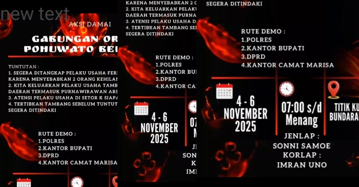 Lewat 10 Butir Tuntutan, GAS FULL Siap Demontrasi Lawan PETI Makan Korban