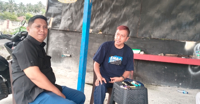 Pastikan Kondusifitas Daerah, Sekretaris Kesbangpol Yuslan Samadi Temui Tokoh Masyarakat Yusuf Mbuinga